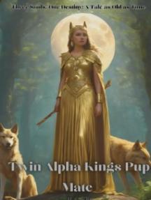 Twin Alpha Kings Pup Mate by H.A Shah - Book Cover