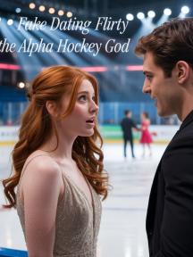 Fake Dating The Flirty Alpha Hockey God by Zaya Andrew - Book Cover