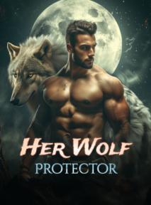 Her Wolf Protector by ML Leonard - Book Cover Background