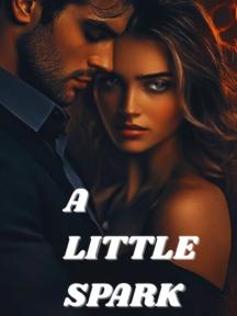 A LITTLE SPARK by Claire Damian - Book Cover Background
