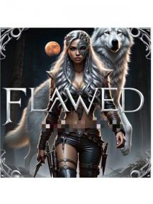 FLAWED: Reign of the beastly alpha queen by Cassanova Writes - Book Cover Background