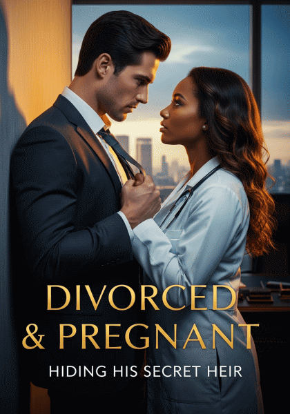 Divorced & Pregnant: Hiding His Secret Heir by Serena Voss - Book Cover