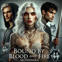 Bound by blood and fire by Mondara - Book Cover
