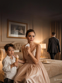 THAT MAN IS MY REAL DADDY! by Authoress Marnna - Book Cover Background