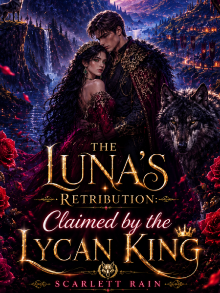 The Luna's Retribution: Claimed by the Lycan King by Scarlett Rain - Book Cover