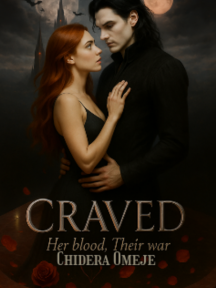 CRAVED: Her Blood, Their War. by Chidera Omeje - Book Cover Background