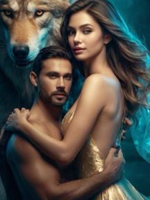 Bound to the alpha's curse by Aliya - Book Cover