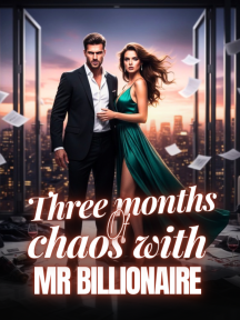 Three Months of Chaos With Mr Billionaire by Aria Wilde - Book Cover