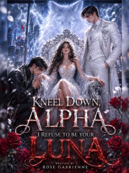 Kneel Down, Alpha. I Refuse to be Your Luna by Róse Gabrienne - Book Cover