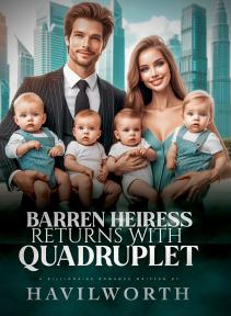 Barren Heiress Returns With Quadruplet by Havilworth - Book Cover Background