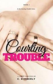 Courting Trouble by C.Kimberly - Book Cover Background