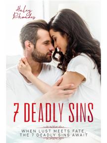 7 Deadly Sins series by Haley Rhoades - Book Cover