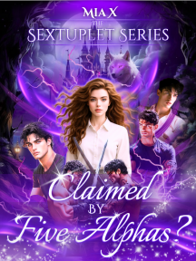 Claimed By Five Alphas? (The Sextuplet Series) by Mia X - Book Cover Background