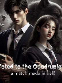 Fated to the Quadruplets by Peters - Book Cover Background