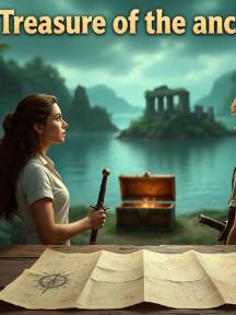 Treasure of the ancients Treasure of the ancients by Kings write - Book Cover Background