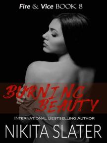Fire & Vice: Burning Beauty by Nikita Slater - Book Cover Background