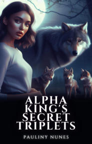 Alpha King's Secret Triplets by Pauliny Nunes - Book Cover Background