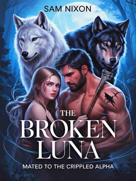 THE BROKEN LUNA: MATED TO THE CRIPPLED ALPHA by Sam Nixon - Book Cover