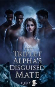 The Triplet Alpha's Disguised Mate by Quay - Book Cover
