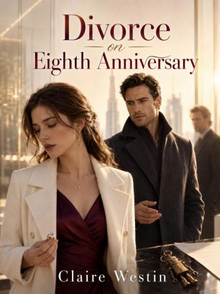 Divorce on the Eighth Anniversary by Claire Westin - Book Cover