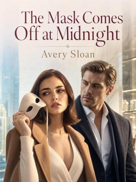 The Mask Comes Off at Midnight by Avery Sloan - Book Cover
